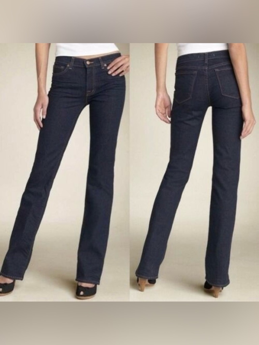 J Brand Straight Leg Dark Wash Jean | Size 26